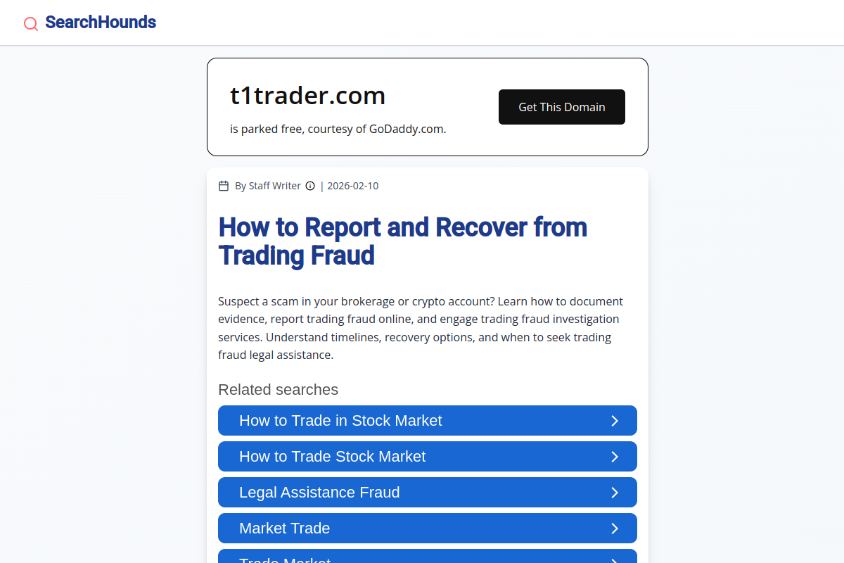 T1Trader reviews, t1trader.com Scam review – how it works T1Trader reviews, t1trader.com Scam review – how it works