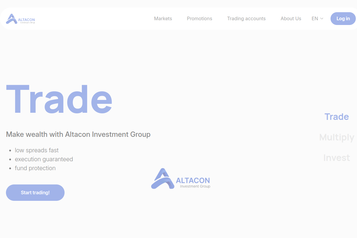 Revealed Altacon Investment Group reviews, altacon-investment.digital review – our opinion